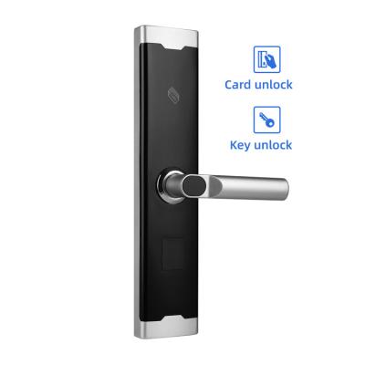 China High Security Smart RFID Key Card Door Lock 125kHz/13.56Khz Card For Hotel for sale