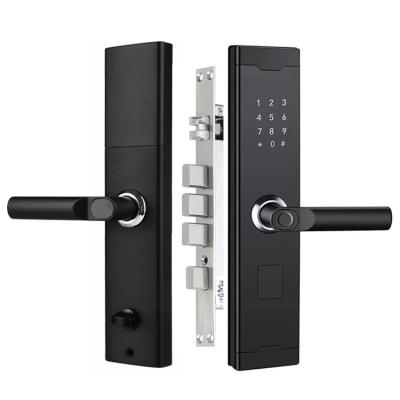 China Anti Peeping Smart Fingerprint Door Lock Password Lock Smart Home Door Lock for sale