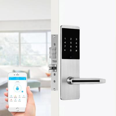 중국 Security Bluetooth Smart Keypad Door Lock TTlock App Door Lock for Apartment Home Office 판매용