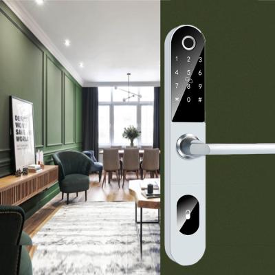 China Keyless Entry biométrico 300m m de la cerradura de puerta de la huella dactilar del APP en venta