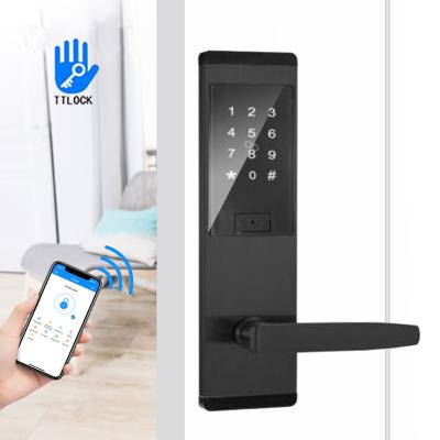 China Office 300mm Intelligent Door Lock FCC Metal App Code Lock for sale