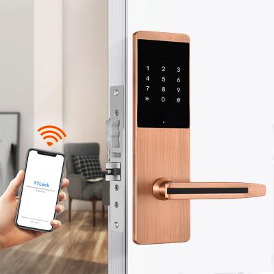 China Inländisches Wertpapier-Türschlösser FCC Digital Front Door Lock Intelligent 300mm zu verkaufen