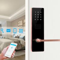 China Multiple Colors Optional Digital Keypad Apartment Smart Door Lock with Smart App zu verkaufen