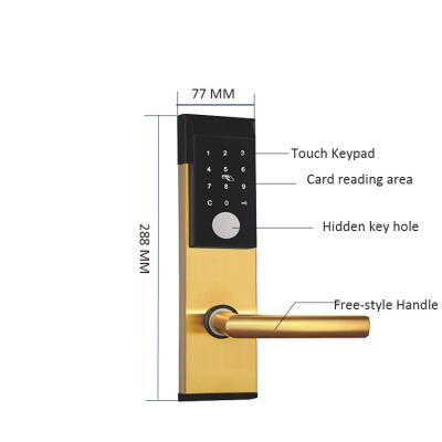 China Elektronische intelligente Türschlösser des Passwort-Code-120mm Keyless FCC zu verkaufen