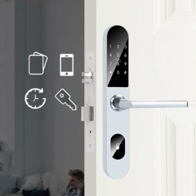 China cerradura alcalina de la puerta deslizante del AAA Bluetooth de la cerradura elegante de la puerta deslizante de 300m m en venta