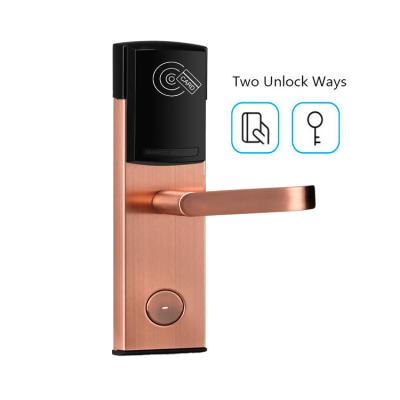 Китай Нержавеющая сталь CE FCC Card Hotel Keyless Digital Door Lock с энергосберегающим переключателем продается