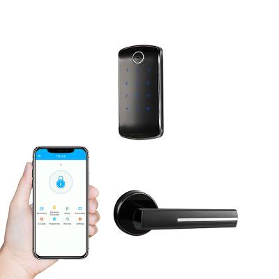 中国 Easlocの電子スマートなドア ロック6V WiFiのAppコード ロック 販売のため