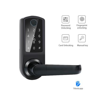 China Cerradura de puerta elegante de Keyless Entry de la tarjeta de IC de la cerradura de puerta del telclado numérico IP45 Wifi en venta