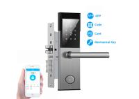 China Wifi BLE TTlock APP Apartment Smart Door Lock With ANSI Standard Mortise Keypad zu verkaufen