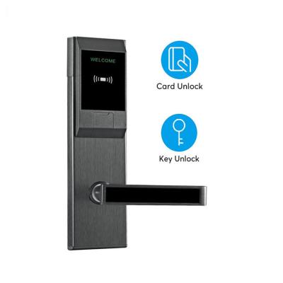 China Cerraduras Electronic Card Door Lock ANSI Mortise Apartment Smart Lock for sale