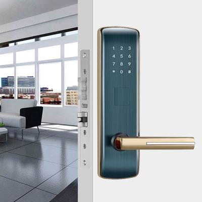 China TTLock APP Apartment Door Lock Alkaline Battery FCC With Touch Screen Keypad for sale