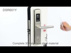 ID Rfid Card Lock System Sus304 Smart Handle Door Lock Waterproof