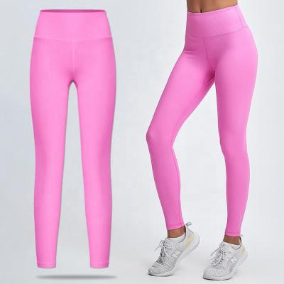 China Breathable Seamless Line Gym Fitness High Butt Lift New Product Tight Waist Women Sports Yoga Pants Wear Gaiters Sportswear Girls for sale