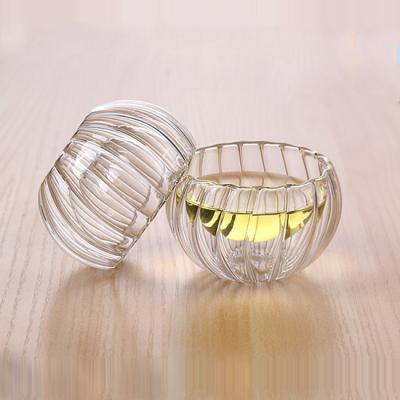 China The double wall viable clear water small glass for sale