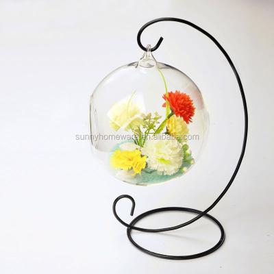 China Europe Mouth Blown Clear Hanging Glass Ball for sale