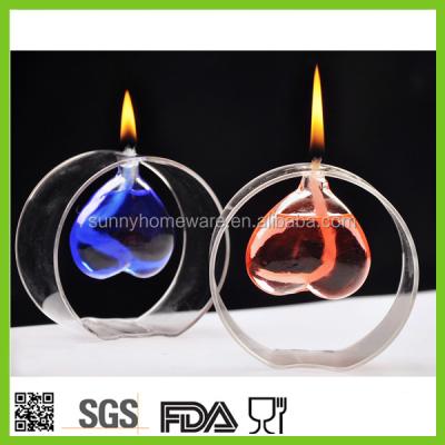 China modern hand made clear glass pyrex kerosene lamp / decorative kerosene lamp for sale