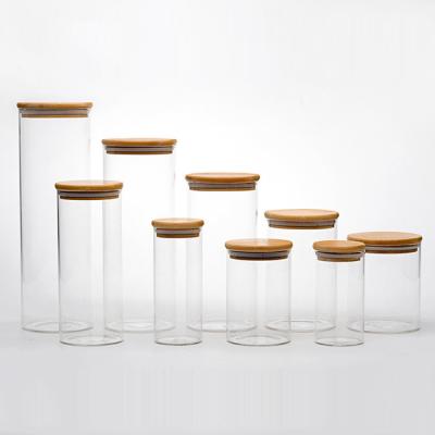 China Best selling hand made clear pyrex heat resistant storage tank wholesale for sale