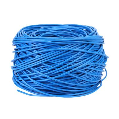 China High Quality Indoor Telecom Cable 1000ft Copper Lan Network Ethernet Cable CCA UTP CAT6 Network Cable Communication Cat6 8 Pair UTP CAT6 23AWG for sale