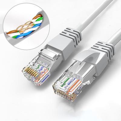 China Hot Sales Telecom Communication CAT5 Network Cable Patch Cord CAT5E Connector Patch Attach UTP Patch Cord For Computer for sale