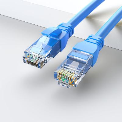 China Hot Sales Telecom Communication Fiber Network Cable CAT5E Network Cable Patch Tie Up Indoor RJ45 Patch Cord for sale