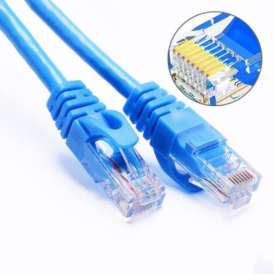 China High Quality Telecom Communication UTP CAT6 Network Cables Patch Cord Rj45 CAT6 Connector Fiber Optic Patch Cord for sale