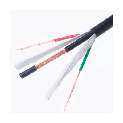 China Hot Selling Telecom Factory Digital CCTV Cable RG6 RG59 Overhead Cable RG6 RG59 Surveillance Cable for sale