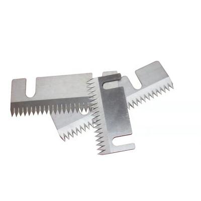 China Quick-Change Food Packaging Machine Serrated Cutting Blade for sale