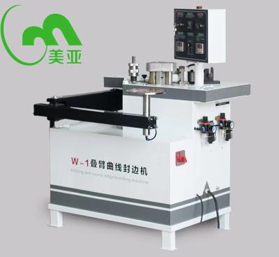 China bevel and straight 45 degree edge bander semi automatic bevel edge banding machine 100 for sale