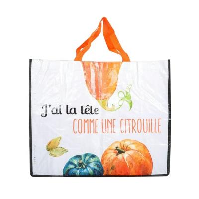 China Recyclable Custom Printed Promotion China Cheap PP Woven Bag Recyclable for sale