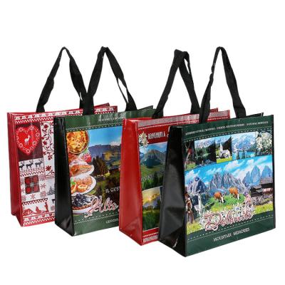 China Wholesale Cheap Non Woven Laminated Reusable Eco Friendly Promotional High Quality Material Eco-Friendly Shopping Bag Grocery Bag for sale