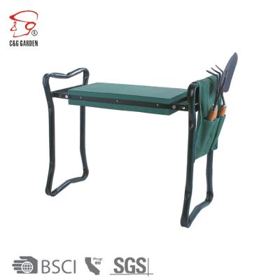 China FK-3-1 Foldable Garden Kneeler With Tool Bag 59*28*49cm for sale