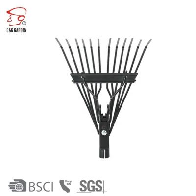 China Garden Rake Mini 12 Tooth Steel Wire Rakes For Kid Kindergarten Tools for sale