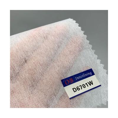 China Fusible Adhesive Buckram Garment Interlinings Garment Interlinings Fabric Fusible Adhesive Tape Interlinings for sale