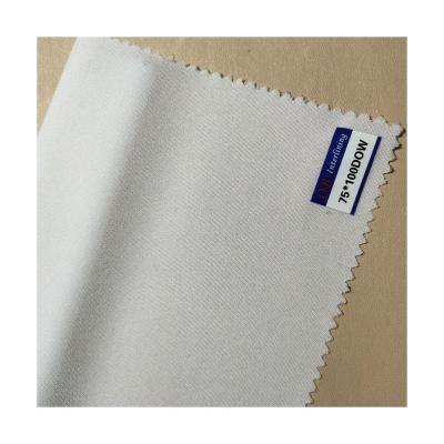 China China National Standard Product Hot Selling 100D Woven Cotton Apparel Fusible Interlining Fabric for sale