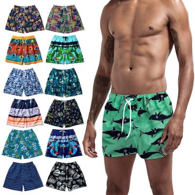 China Plus Size New Summer Beach Wear Wholesale Fashion Nylon Swimming Shorts Board Shorts Custom Men Swimming Trunk for sale