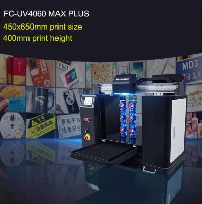 China Hotels Freecolor High Productivity UV Printer FC-UV4060 MAX PLUS Card Flat Layer Phone Case UV Led Printer for sale