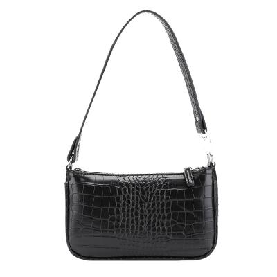 China Wholesale PU Leather Small Alligator Fashion Shoulder Bag Women Handbag for sale