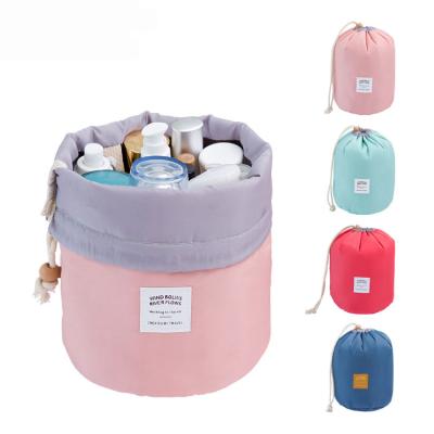 China Fashion OEM Fabric Wholesale Waterproof Lazy Drawstring Bag Cosmetic Makeup Organizer for sale