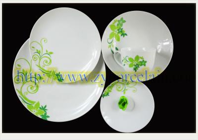 China 20pcs porcelian dinnerware set for sale