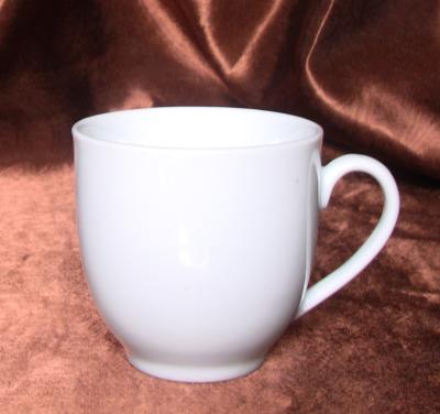 China superwhite fine quality   porcelain coupe coffee cup/220ml/tea set /cup with saucer for sale