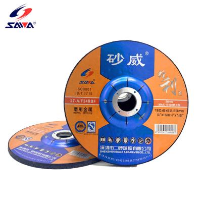 China 150*6*22MM Resin Grinding Wheel Corundum 6inch White Aluminum Metal Cutting Polishing Wheel for sale