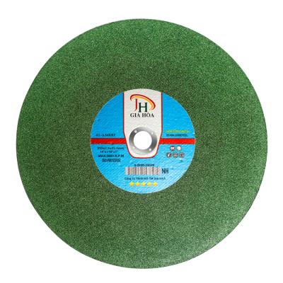 China Metal and non-metal production blanking free sample 355*2.5*25.4MM 14inch T41 flat cutting disc for stainless steel china supplier for sale