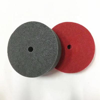 China Inch 8*2 9P Metal and Stainless Steel Polishing Fiber Polishing Nonwoven Convoluted Wheel in Abrasive Tools for sale