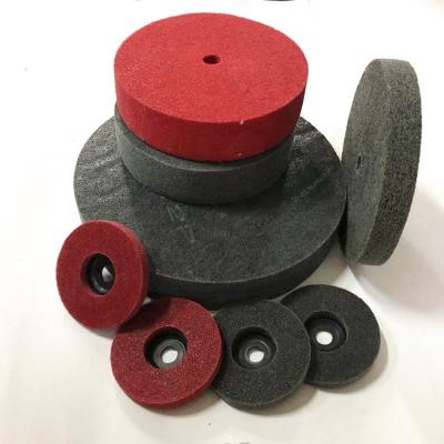 China Inch 8*2 5P Metal and Stainless Steel Wheel Disc Polishing Nylon Nonwoven Abrasive Tool for sale