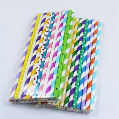 China Amazon Success Disposable Food Industry Food Grade Mint Green Striped Straws for sale