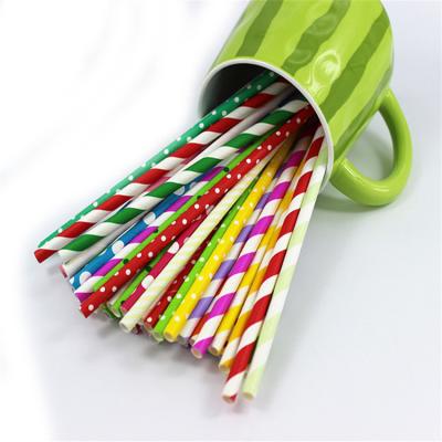 China Hot Sale Products Food Industry Amazon Success Disposable Food Grade Paper Straw Wholesaler for sale