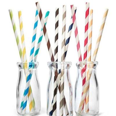 China 2019 Amazon Success Disposable Straw Drinking Paper Wrapped Straws for sale