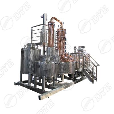 China Whiskey Vodca Gin Tequila Brandy Wine Still New 2021 Pink Equipment Customized Essential Oil Distillation Distiller for sale