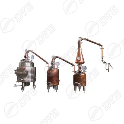 China Hotels DYE daeyoo technology alcohol distillation equipment reflux column whiskey distiller for sale