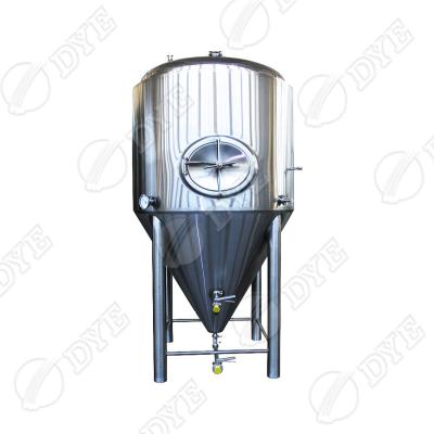 China Hotels DYE 300L 500L 1000L Conical Fermenter Fermentation Machine Beer Unitank Brew Fermentation Kit for sale